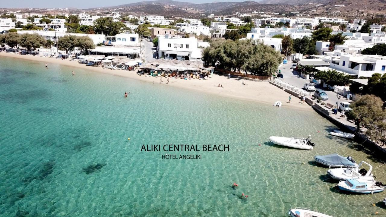 Angeliki Seaside Hotel Alikí Dış mekan fotoğraf